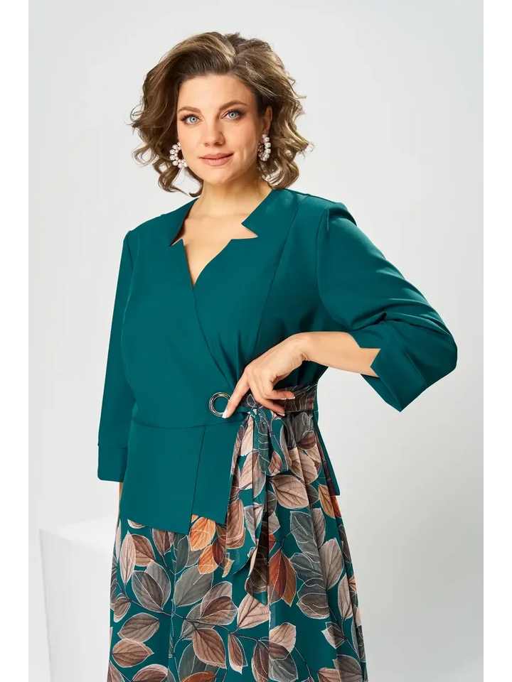 LINA Elegant Mid-Length Dress