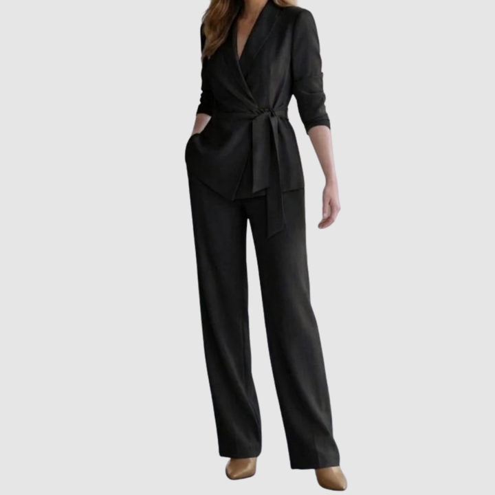 ASYA ELEGANT CASUAL TWO-PIECE SUIT