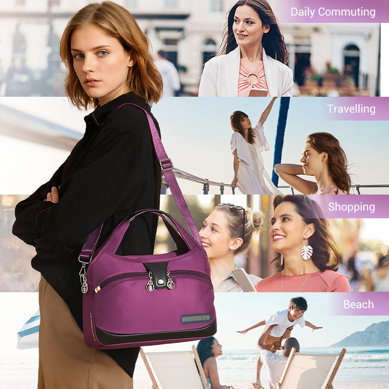 LUCIA CHIC ANTI-THEFT TOTE BAG
