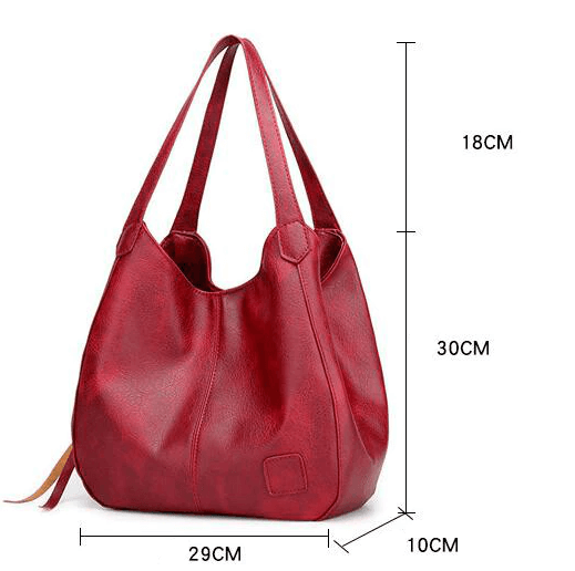 SELENA LARGE CAPACITY LEATHER BAG