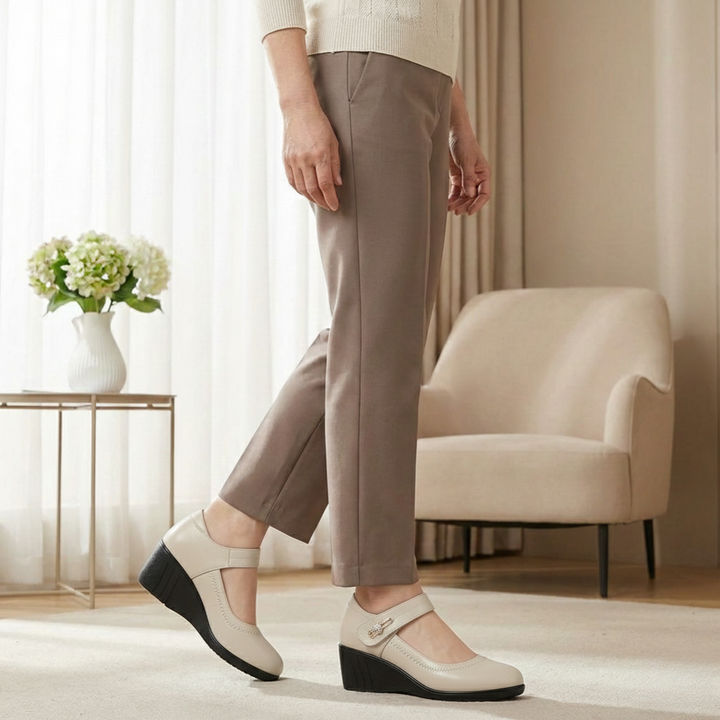 LYDIA MID-HEEL COMFORT SHOES