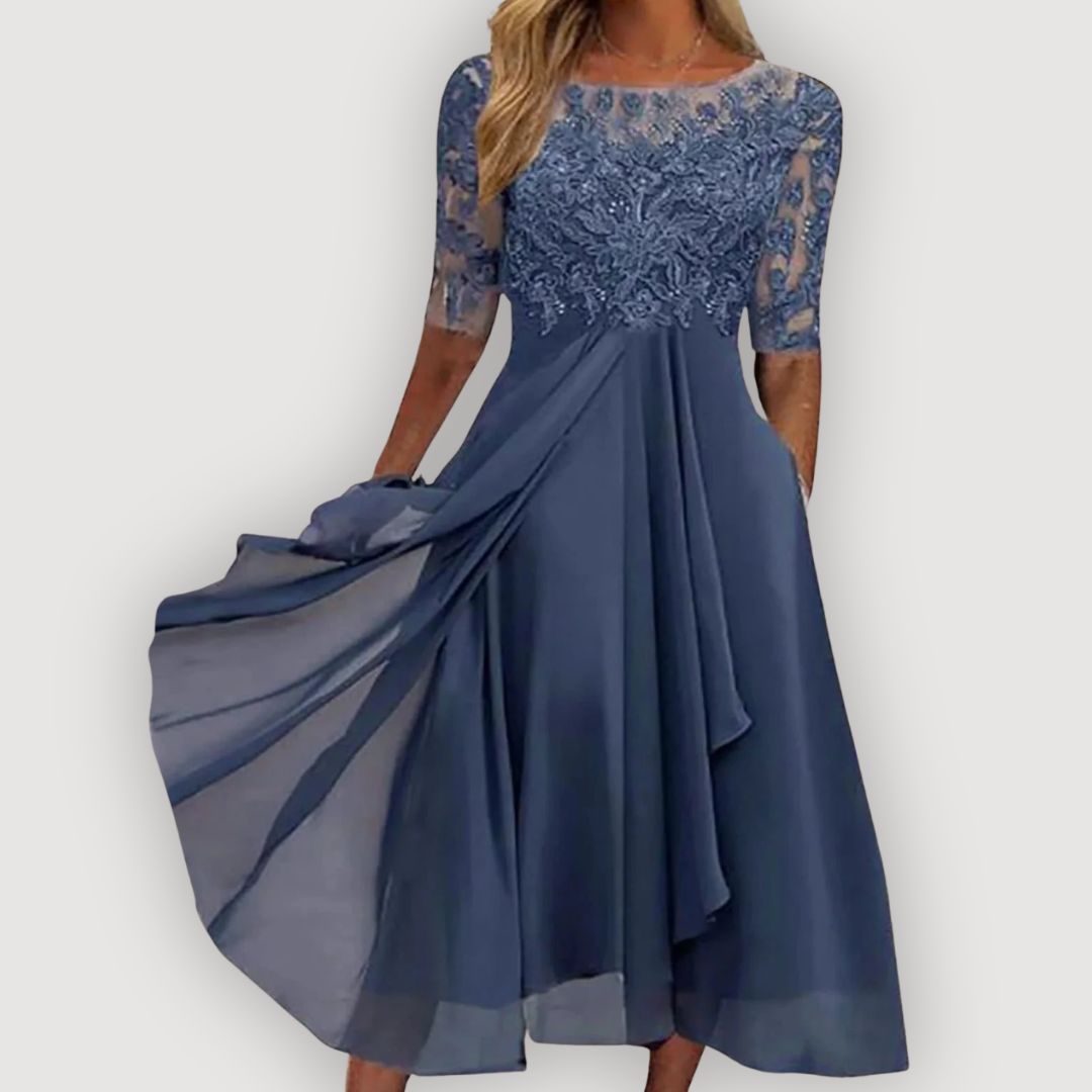 MARIA ELEGANT CHIFFON DRESS
