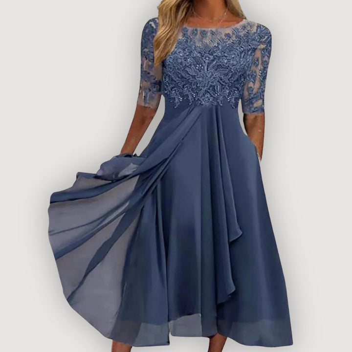 MARIA ELEGANT CHIFFON DRESS
