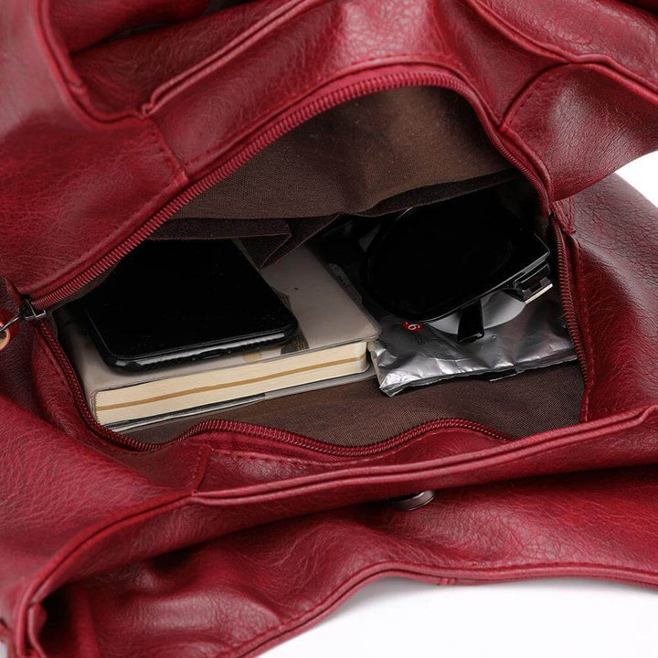 SELENA LARGE CAPACITY LEATHER BAG