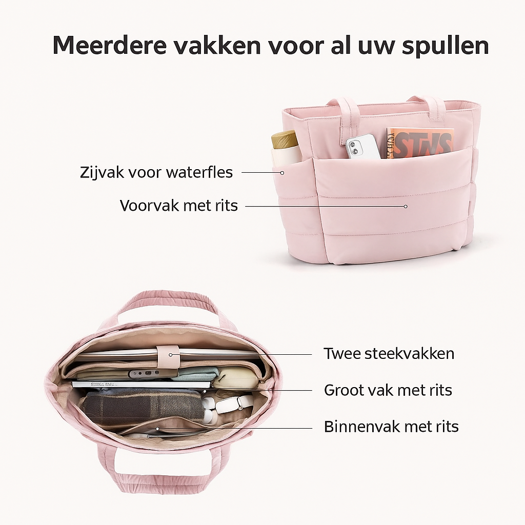 PUFFY TOTE BAG