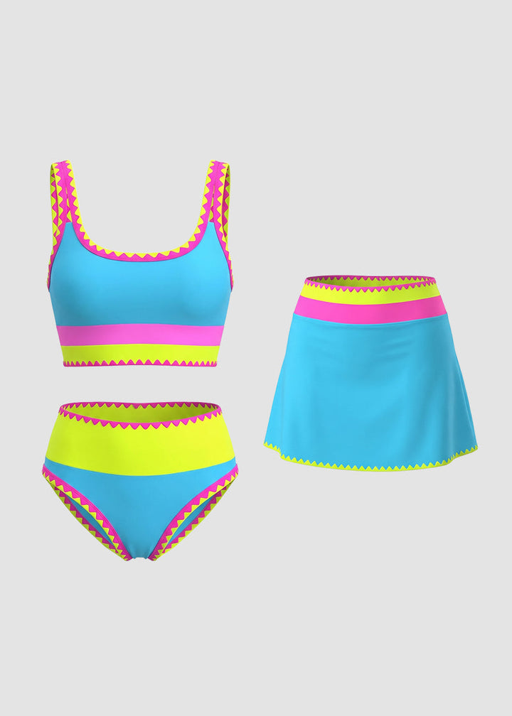 VALERIA SCULPT 3 PIECE BIKINI SET