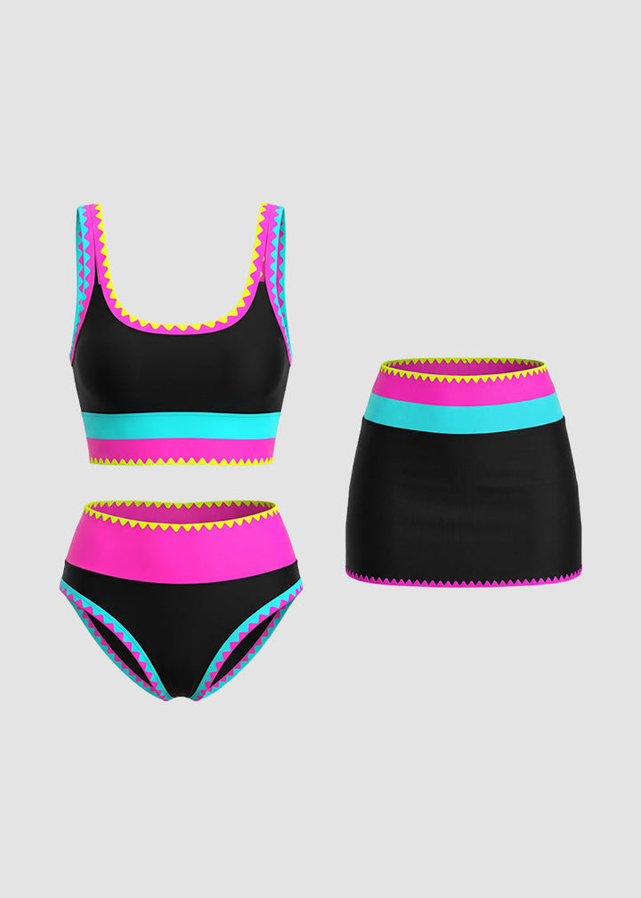 VALERIA SCULPT 3 PIECE BIKINI SET