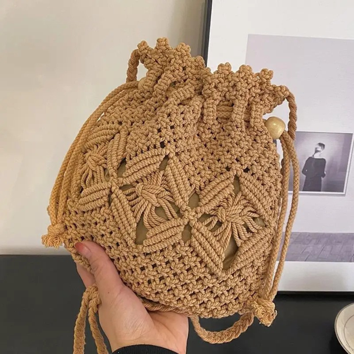 MARISSA – STRAW WOVEN CROSSBODY BAG