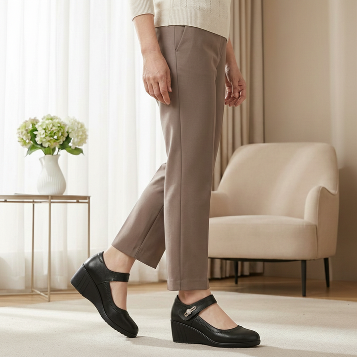 LYDIA MID-HEEL COMFORT SHOES