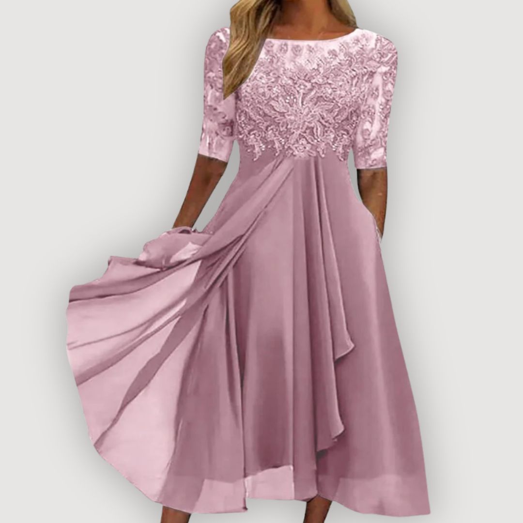 MARIA ELEGANT CHIFFON DRESS
