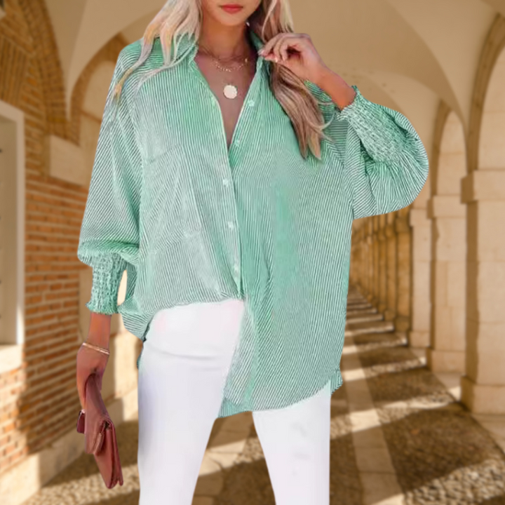 MAUDE RELAXED-FIT SHIRT