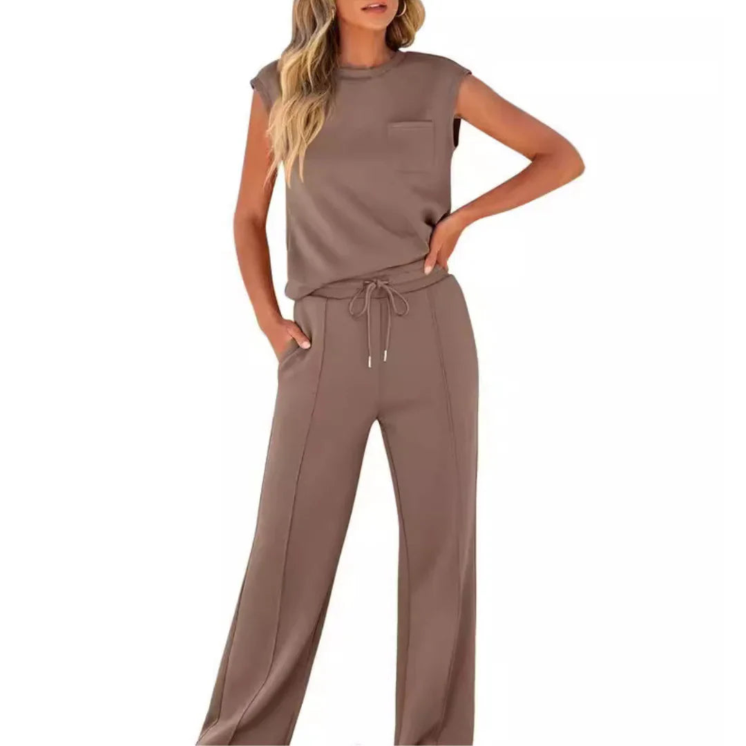 KAIYA SUMMER SOFT LOUNGE CO-ORD