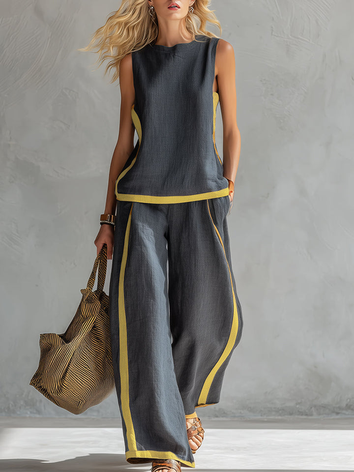 DORNIKA LINEN TWO-PIECE SET