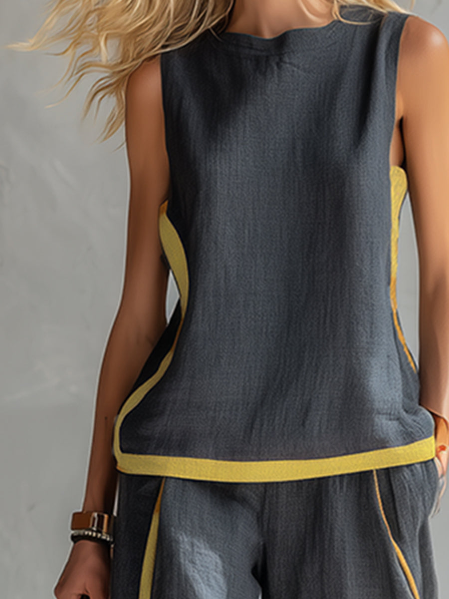 DORNIKA LINEN TWO-PIECE SET