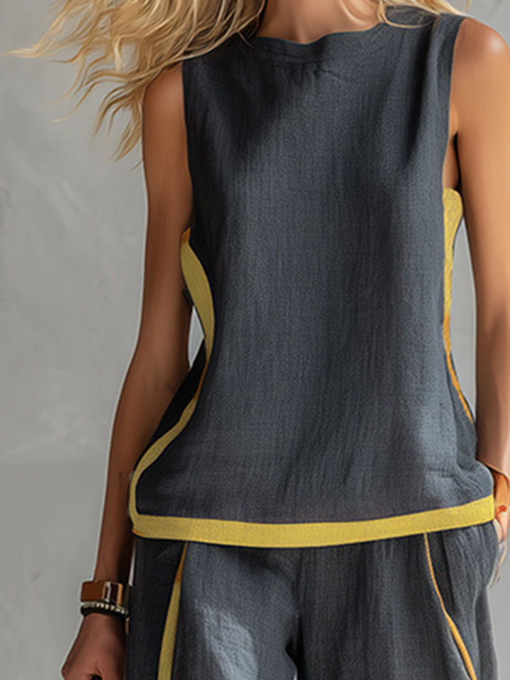 DORNIKA LINEN TWO-PIECE SET