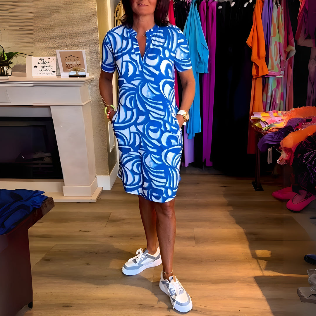 CAMILLA EVERYDAY PRINTED COMFORT DRESS