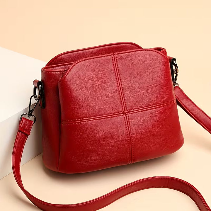 AMARI SIMPLE SOLID COLOR CROSSBAG