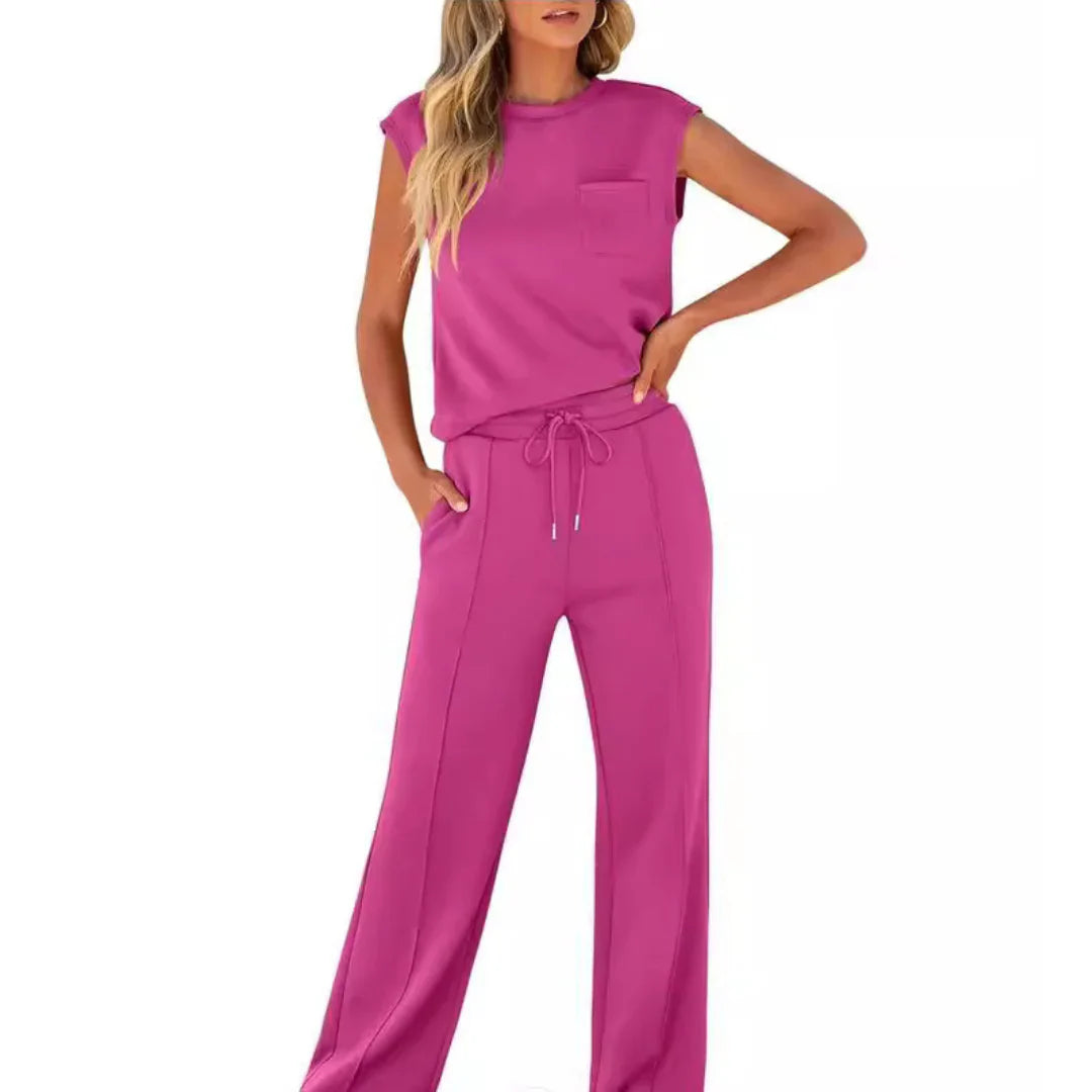 KAIYA SUMMER SOFT LOUNGE CO-ORD
