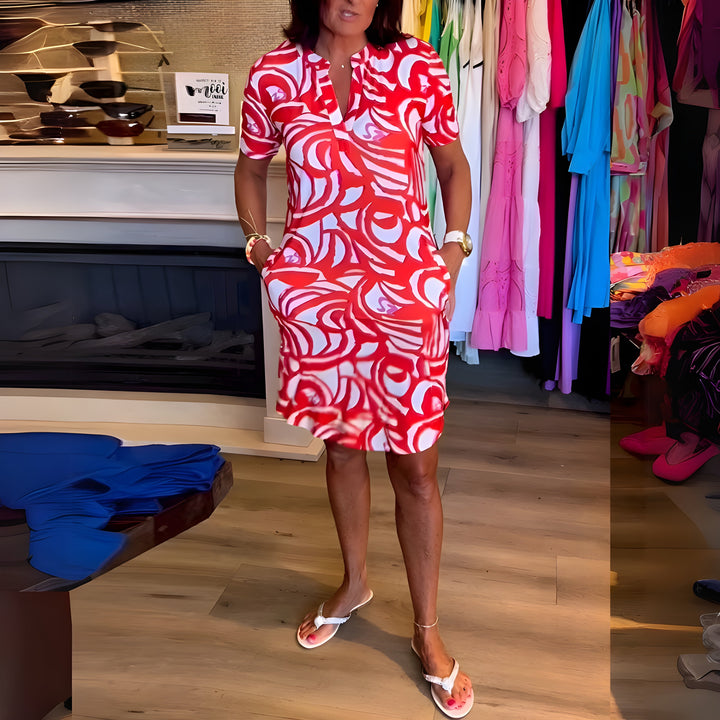 CAMILLA EVERYDAY PRINTED COMFORT DRESS