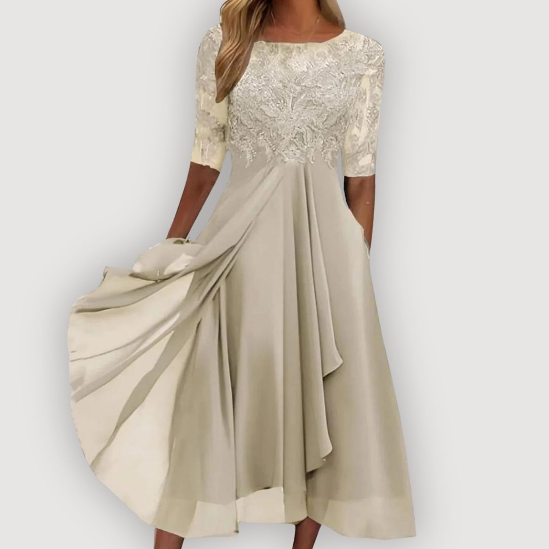 MARIA ELEGANT CHIFFON DRESS