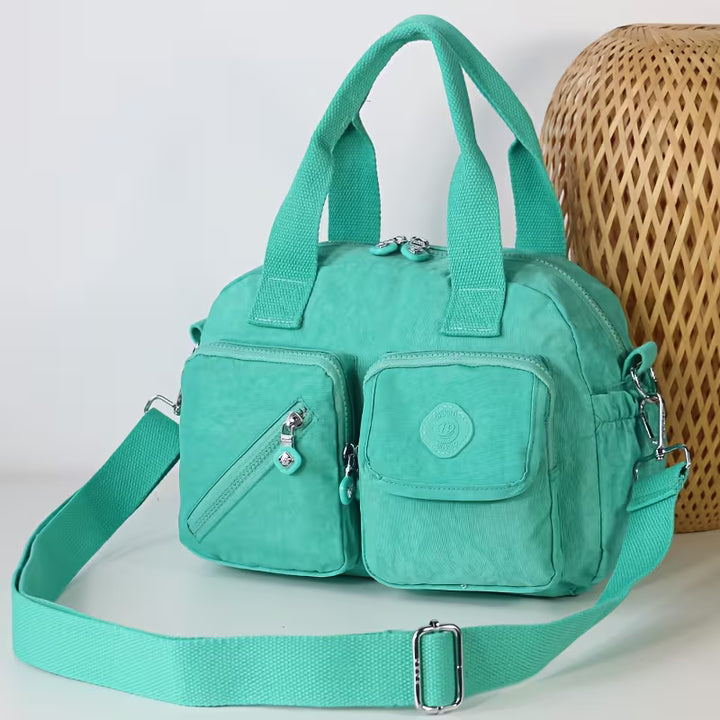 VALENTINA MULTI-POCKET CROSSBODY BAG