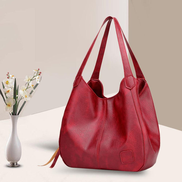 SELENA LARGE CAPACITY LEATHER BAG