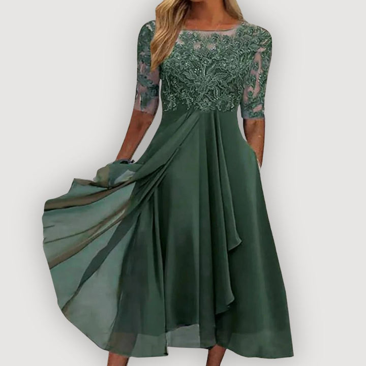 MARIA ELEGANT CHIFFON DRESS