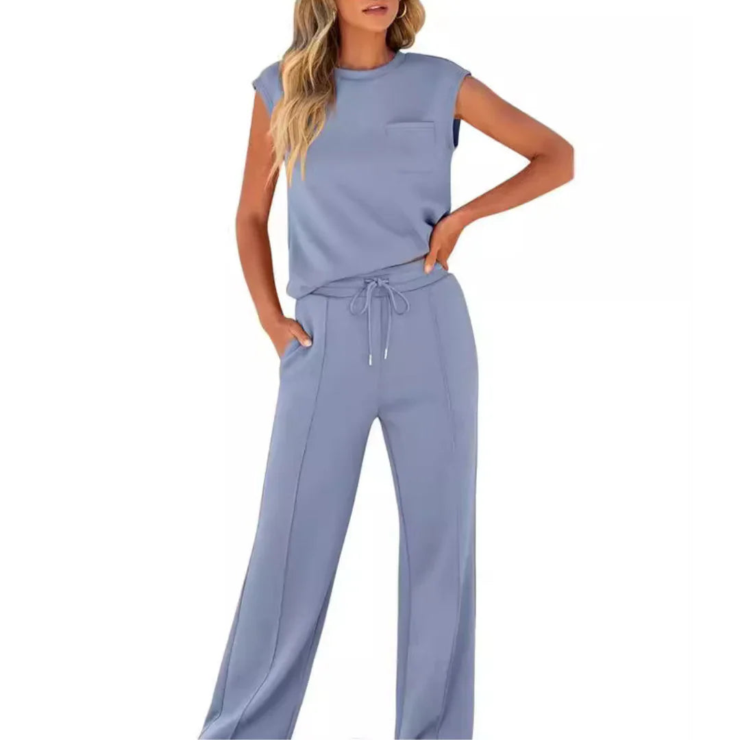 KAIYA SUMMER SOFT LOUNGE CO-ORD