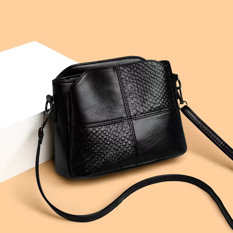 AMARI SIMPLE SOLID COLOR CROSSBAG