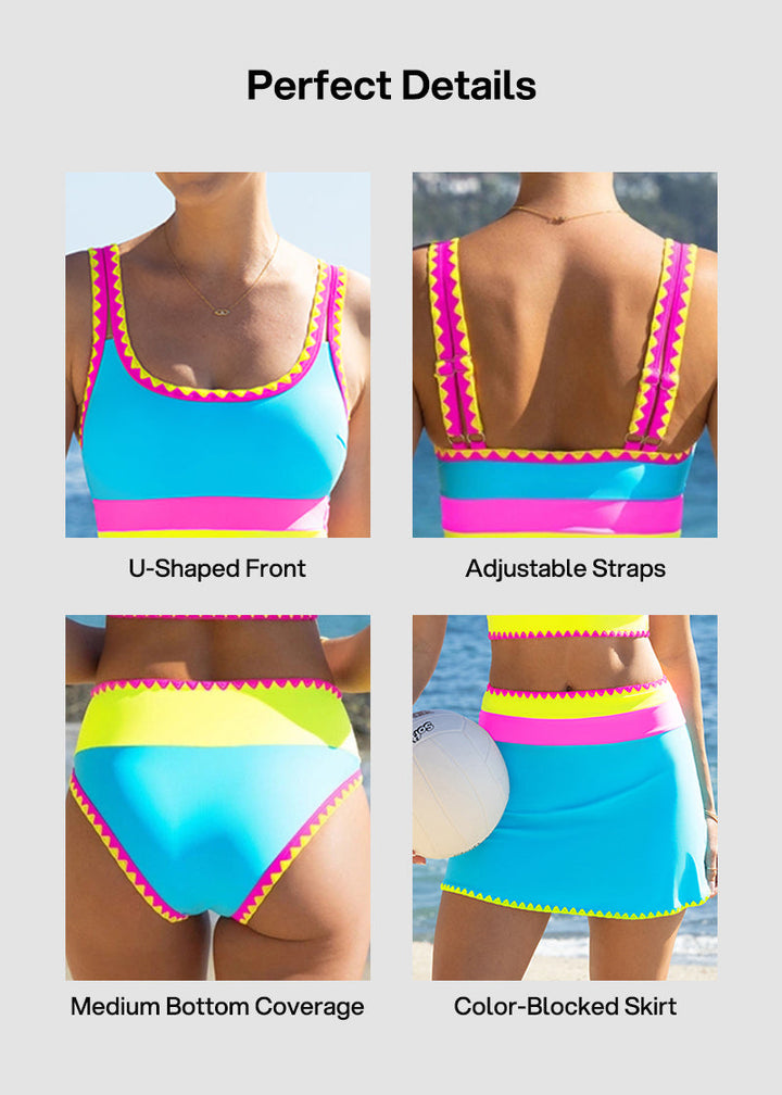 VALERIA SCULPT 3 PIECE BIKINI SET