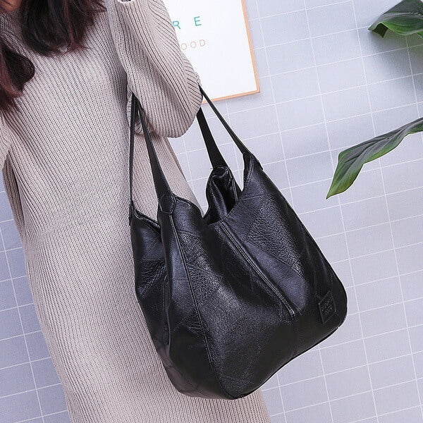 SELENA LARGE CAPACITY LEATHER BAG