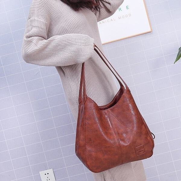 SELENA LARGE CAPACITY LEATHER BAG