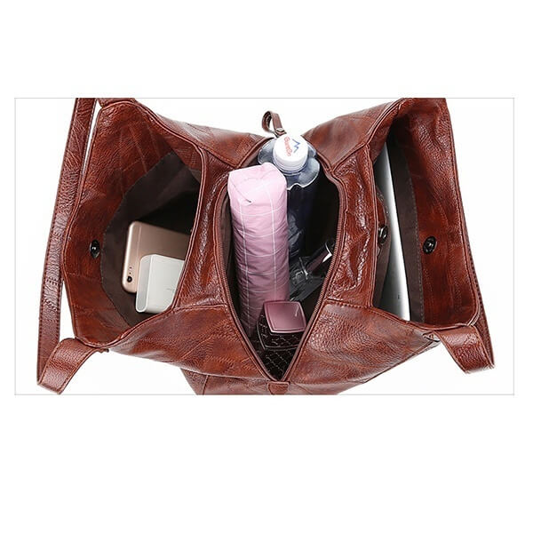 SELENA LARGE CAPACITY LEATHER BAG