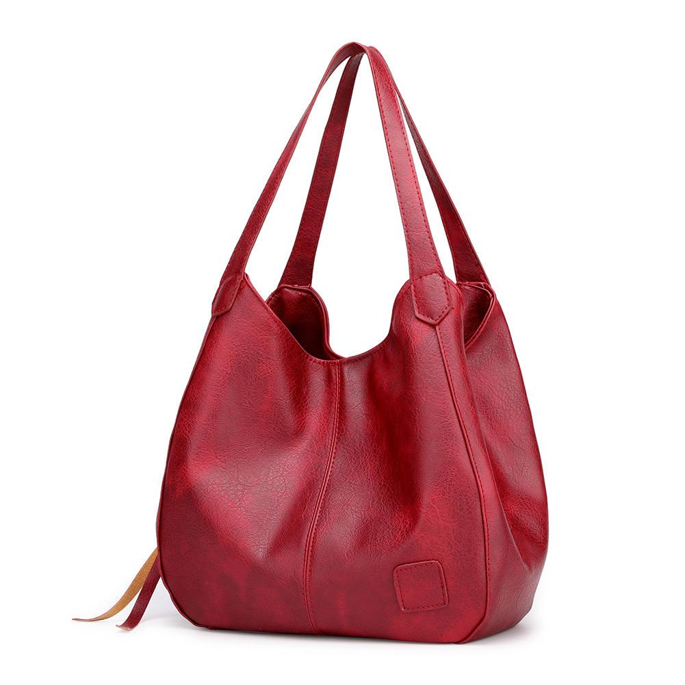 SELENA LARGE CAPACITY LEATHER BAG