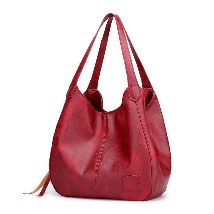 SELENA LARGE CAPACITY LEATHER BAG