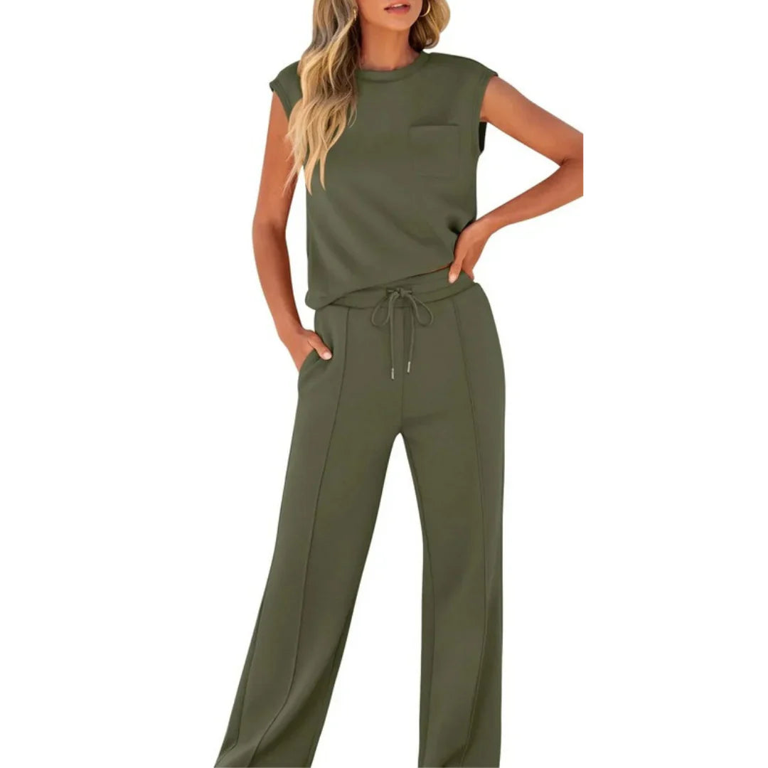 KAIYA SUMMER SOFT LOUNGE CO-ORD