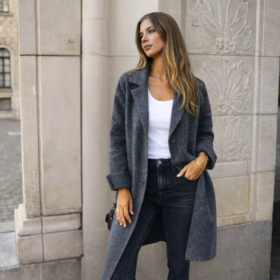 MATHEI LONG SLEEVE BUTTON UP JACKET