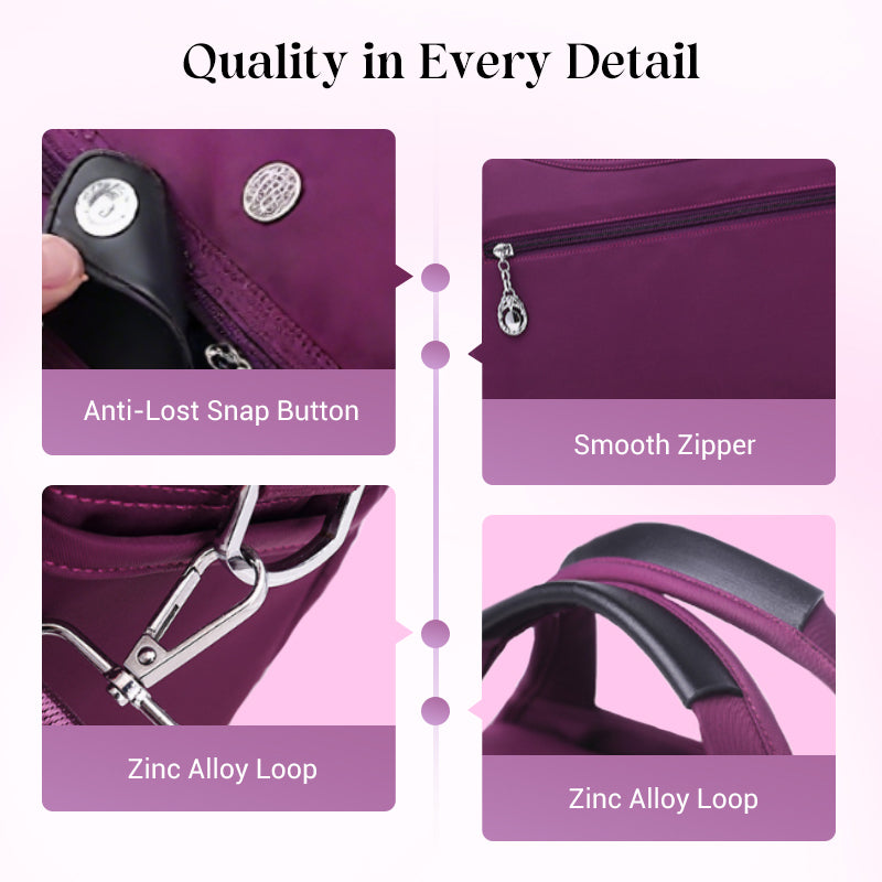 LUCIA CHIC ANTI-THEFT TOTE BAG