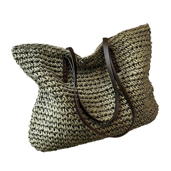 OLIVIA WOVEN TOTE BAG
