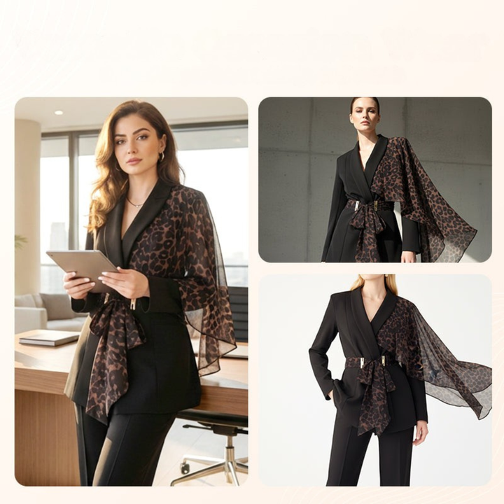 LEONA LEOPARD TWO-PIECE SET