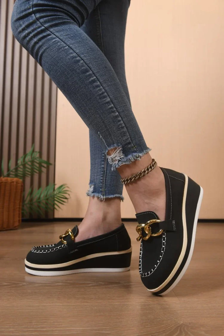 LARISSA ORTHOPEDIC SLIP-ON LOAFERS
