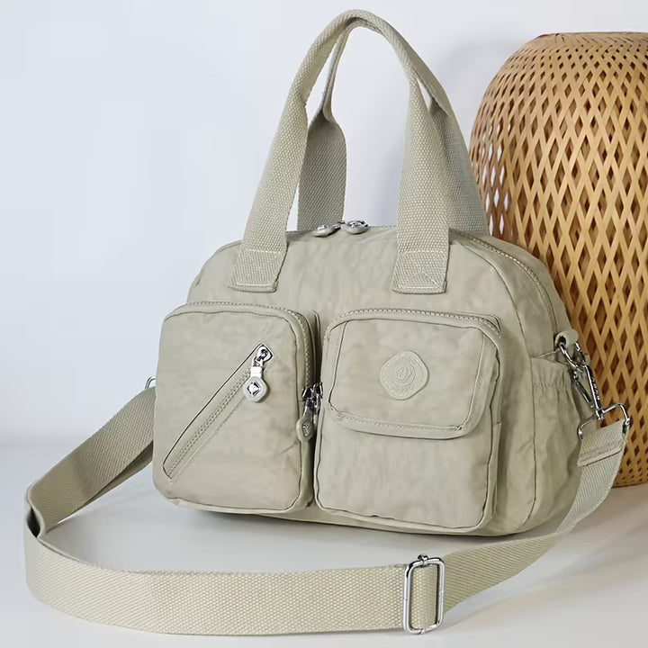 VALENTINA MULTI-POCKET CROSSBODY BAG