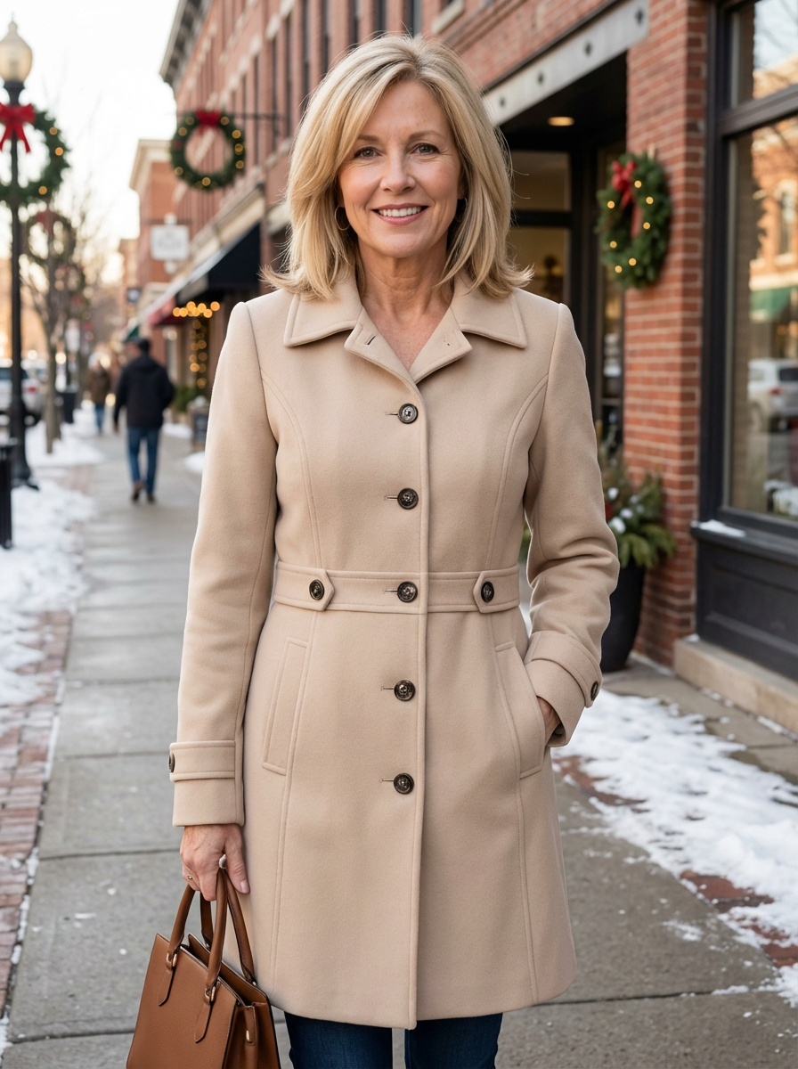 ELENA WOOL-BLEND COAT