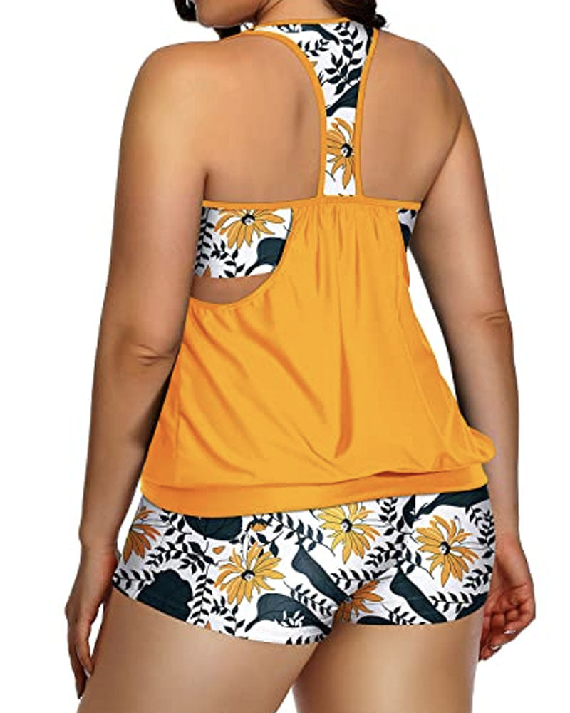 AUBREY 3-PIECE TANKINI SET