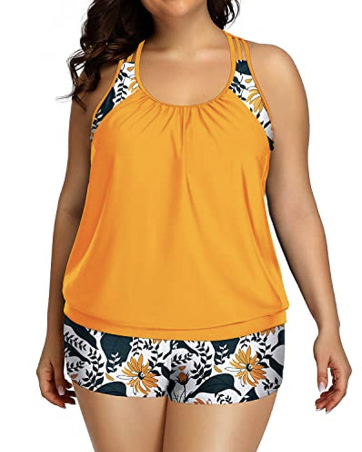 AUBREY 3-PIECE TANKINI SET