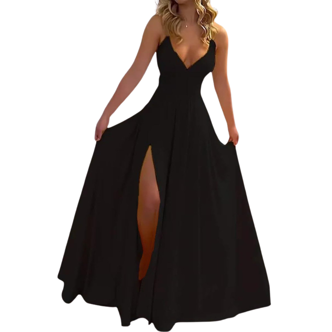 ROXANNE SPAGHETTI STRAP MAXI DRESS