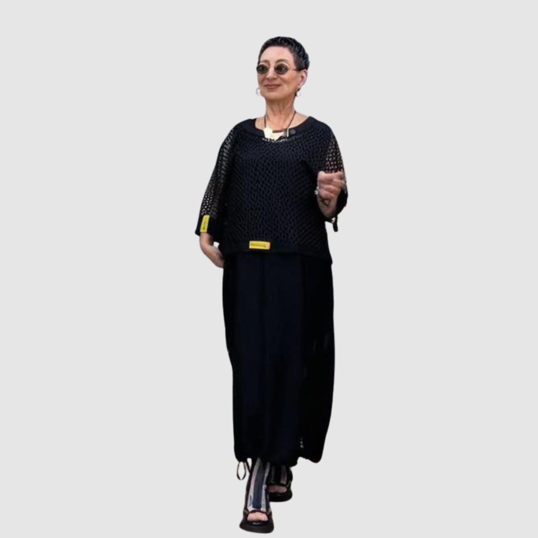 CLARA SLEEVELESS DRESS WITH COVER-UP