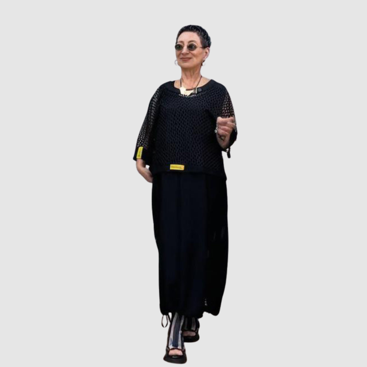 CLARA SLEEVELESS DRESS WITH COVER-UP