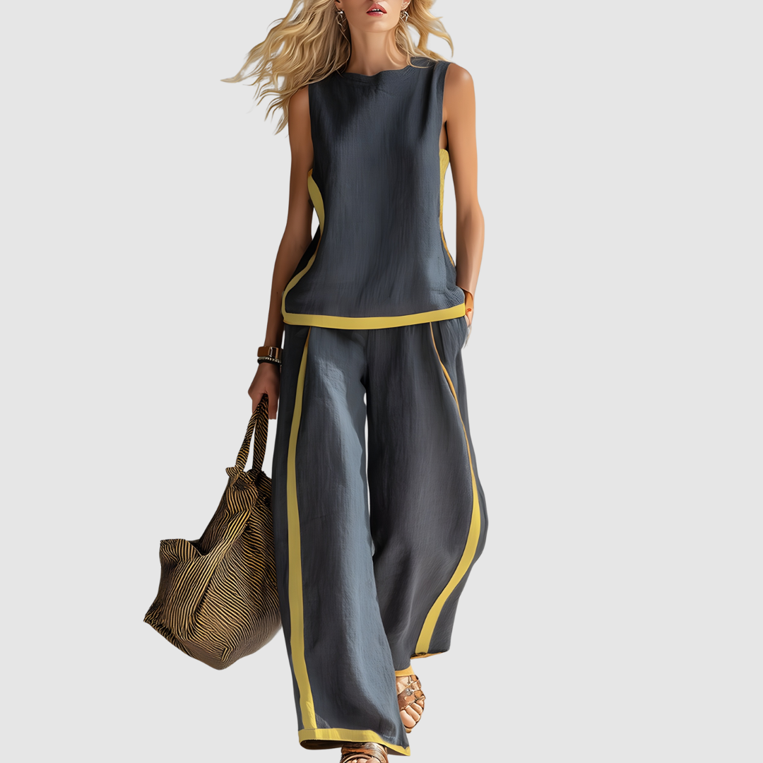 DORNIKA LINEN TWO-PIECE SET