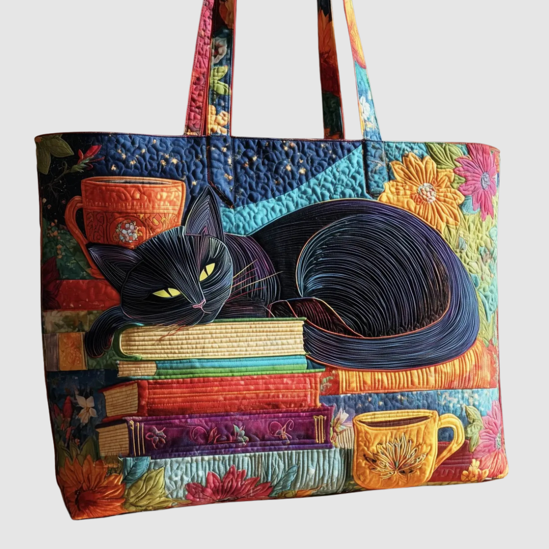 LIRA BLACK CAT BOOKS BAG